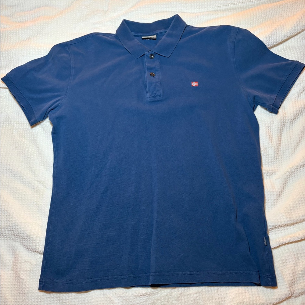 Napapijri Classic Blue Polo Shirt